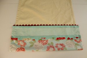 DIY Tea Towels, Moda fabrics