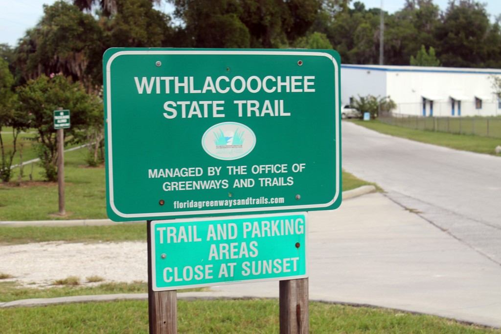 Withlacoochee State Trail Sign