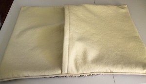 How to make an Envelope-Style Pillow Cover
