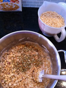 Adventures in the Kitchen with Michelle, Peanut Butter Rice Krispie Treats