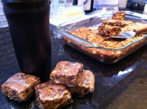 Adventures in the Kitchen with Michelle, Chocolate Peanut Butter Energy Bars