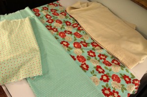 DIY Tea Towels, Moda fabric