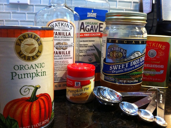 Adventures in the Kitchen with Michelle, Ingredients for Pumpkin Spiced Latte Syrup