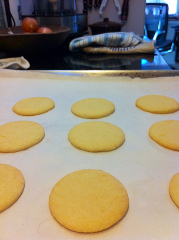 Step 3, Sugar Cookies Baking