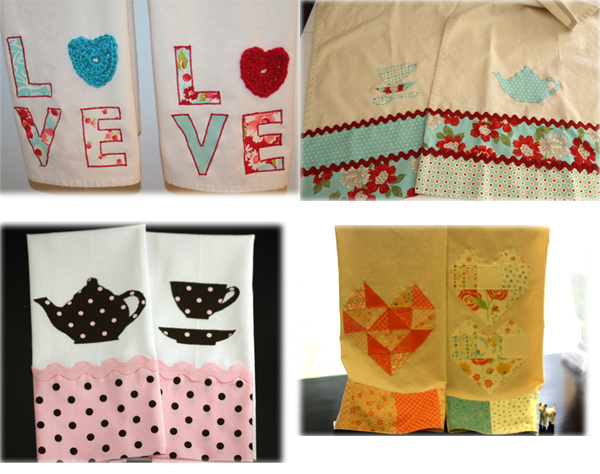 Tea Towels I've made