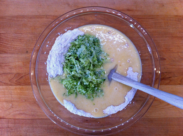 Step 3, Michelle’s Yogurt-Zucchini Bread : Gluten-Free