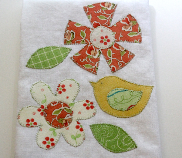 DIY Tea Towels with Moda Fabrics