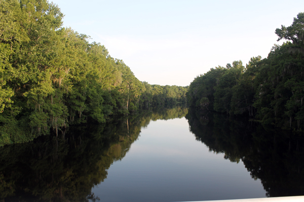 View from Bridge of Withlacoochee River