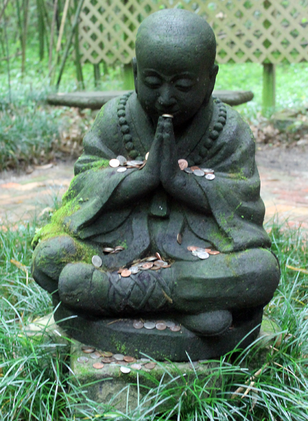 Budda in Bambo Garden
