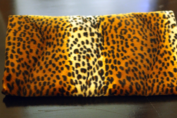 Faux Leopard Fur from Jo-annes