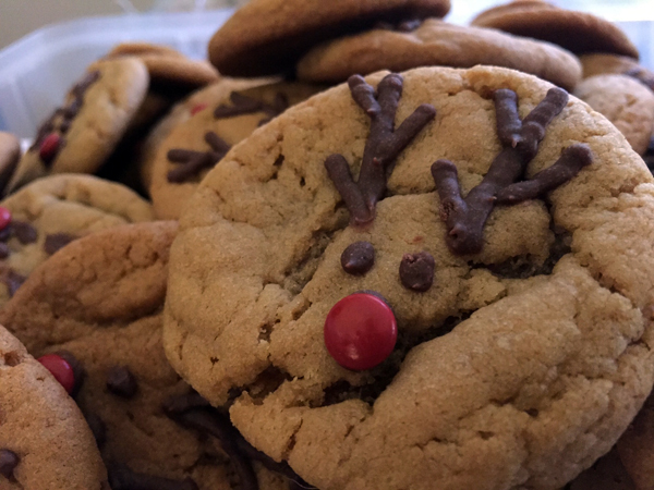 reindeer cookie