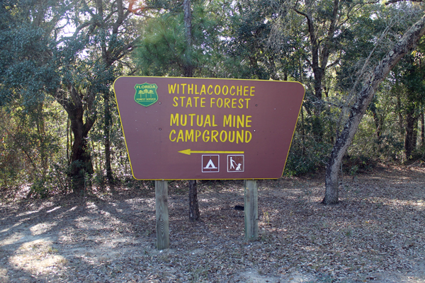 Withlacoochee State Forest Mutual Mine Recreation Area