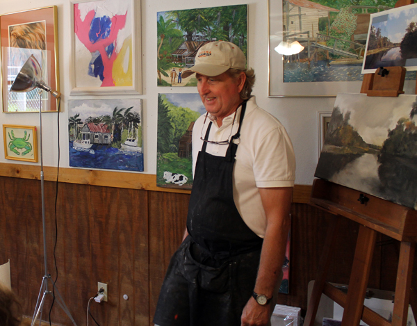 Oil Painting Workshop at Watson's Art Gallery