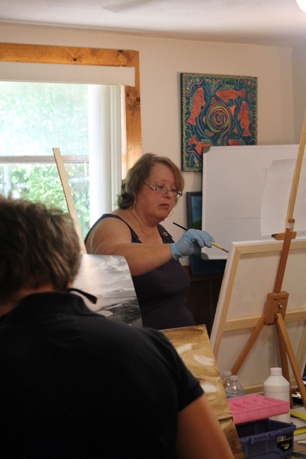 Oil Painting Workshop at Watson's Art Gallery