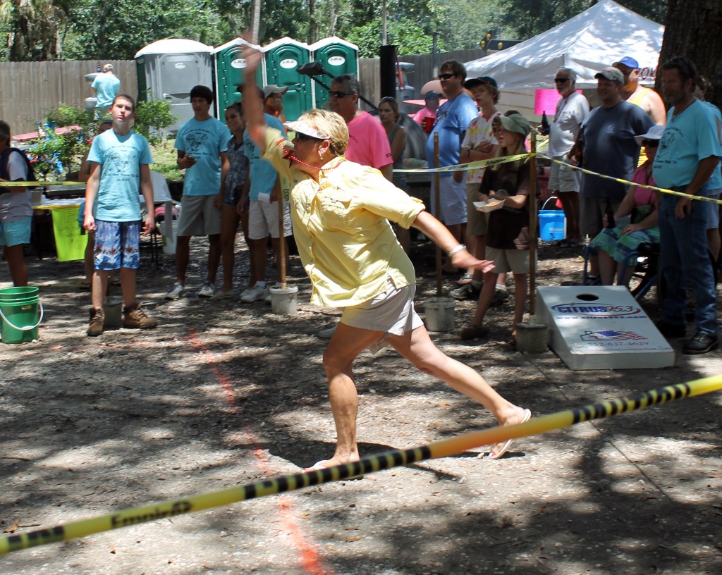 Second Annual Mullet Toss, Old Homosassa!