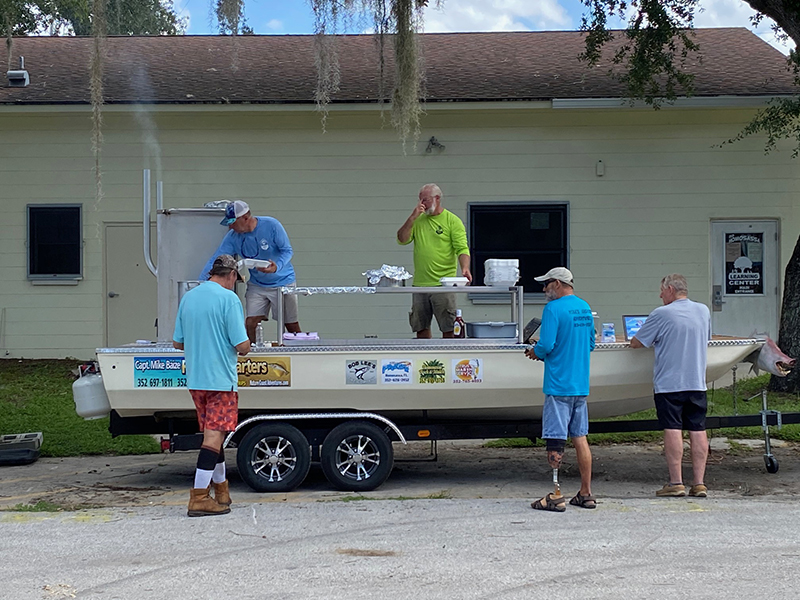 Smoker boat