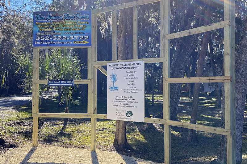 park signs